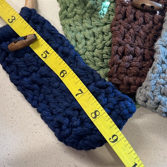 Crochet Towel Holder bathroom kitchen - Picture 4 of 7